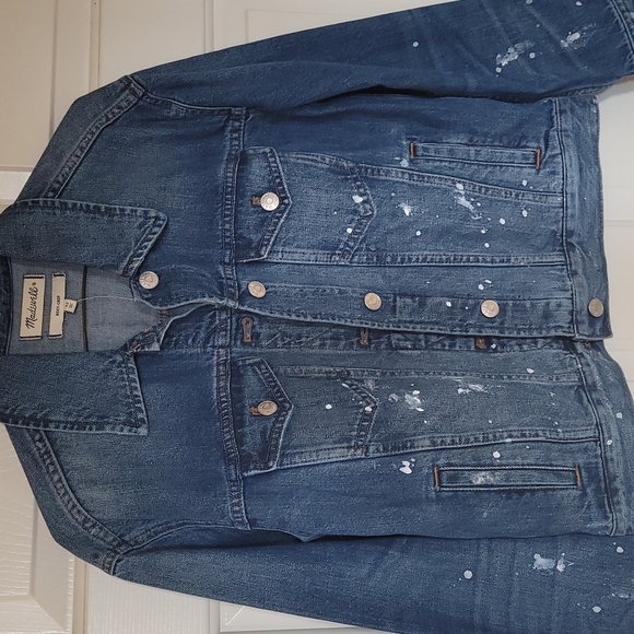 Madewell Boxy Crop jean jacket - Picture 4 of 16